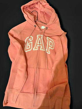 Gap Full Zip Hoodie Pink XS
